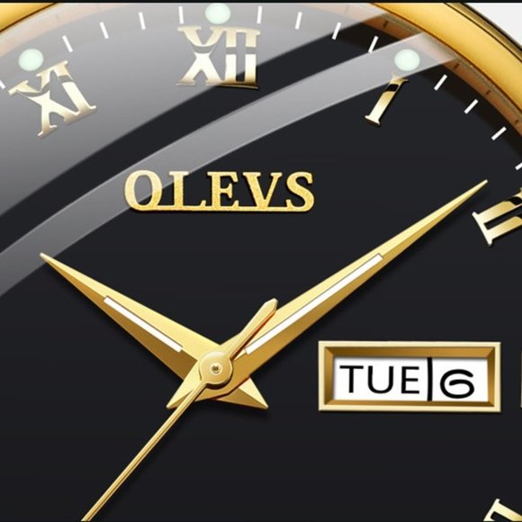 3-3 OLEVS Men's Watch Calendar Waterproof Luminous - Picture 6 of 7